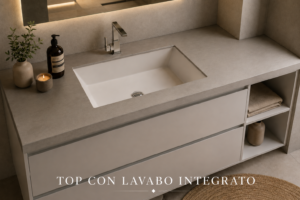 Top Con Lavabo Integrato