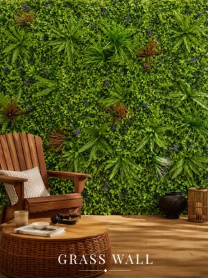 3 Grass Wall 100x100cm