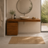 Top in Teak lineare